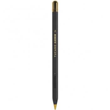 Tucano Blackbeak Stylus für Apple iPad (ab 2018) – USB‑C, Schwarz, Bluetooth, MA‑STYBK‑BK