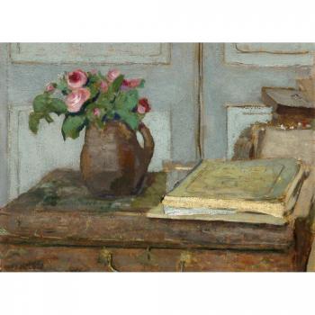 Edouard Vuillard Puzzle 300 Stück – Die Künstlerfarbenbox & Moosrosen, 1898