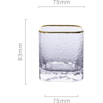Verre de Petit Déjeuner Carré Translucide Phnom Penh