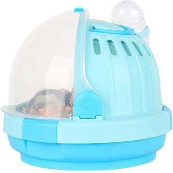 Small Pet Carrier with Water Bottle