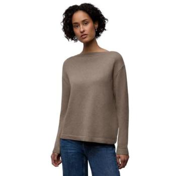 Street One Basic Pullover „Soft“ – Braun, Damenmode