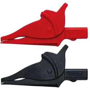 Pinces crocodiles femelles 4 mm Testo CAT III 600 V