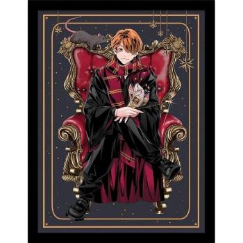 Poster Harry Potter : Ron sur Chaise