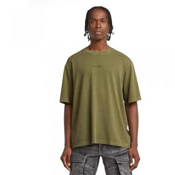 Tee Verde G-Star Overdyed L de algodón eco-friendly