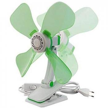 Eurotrail Klammer-Ventilator 230V grün