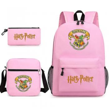 Mochila Harry Potter Rosa con Accesorios