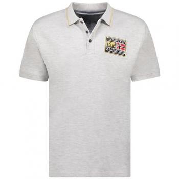 Polo Geografico Norvegia SY1308HGN Grigio Mediano