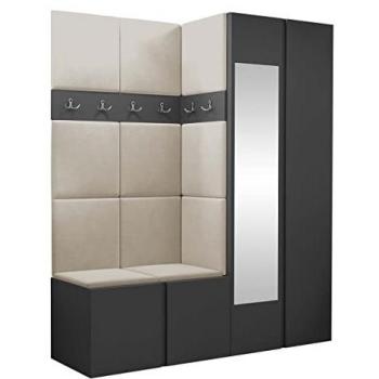 Conjunto de recibidor Hartford 278, 186x158x46cm