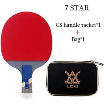 LOKI 7-Star 5-Ply Wood Blade Ping Pong Racket
