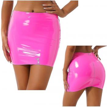 Jupe de Nuit en Latex avec Ceinture Élastique