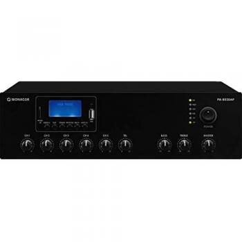 Monacor PA-803DAP Amplificatore PA 30 W con Controllo Volume Integrato