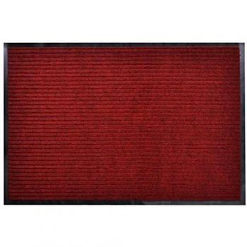 VidaXL 90 x 120 cm Red PVC Floor Mat