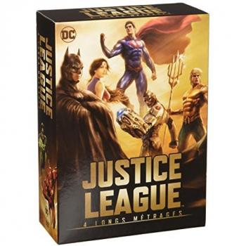 Coffret Justice League : 4 Longs Métrages Incontournables