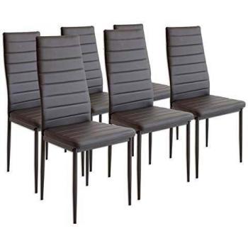 Set di 6 sedie da pranzo Albatros 2700 Milano grigio