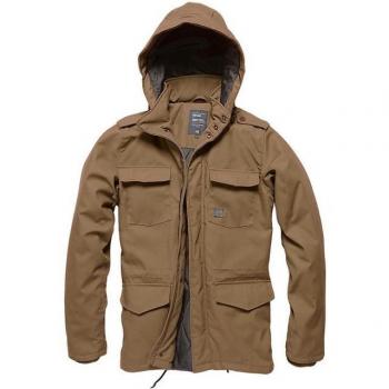 Parka Vintage Industries Darren Giacca Marrone L