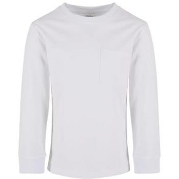 Urban Classics Heavy Oversized Langarmshirt für Jungen mit Tasche, 2er-Pack
