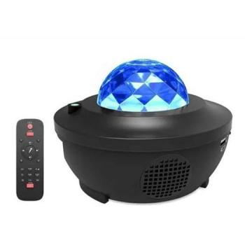 M2 tec proyector de luz con altavoz y control remoto v-7005