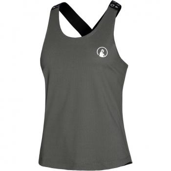 Serve & Volley Damen Tank-Top in Khaki von Quiet Please