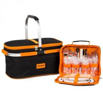 Cesta de picnic Fuxtec con nevera
