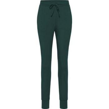 Grüne Tranquillo Damen‑Jogginghose aus Tencel – Größe M, Seitentaschen
