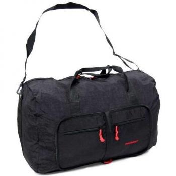 Members Small Ultra Lightweight Foldaway Holdall in Black