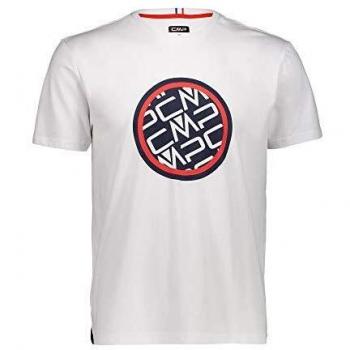 Weißes CMP Herren-T-Shirt Modell 30D8437 – Größe 48