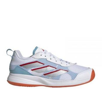 Avaflash All‑Terrain Women’s Sneaker – Classic White with Orange Accents