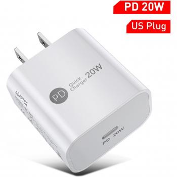 Tragbares 20W USB-C Ladegerät, kompatibel mit iPhone 13 und Samsung