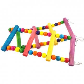Pet Bird Colorful Swing and Climb Toy