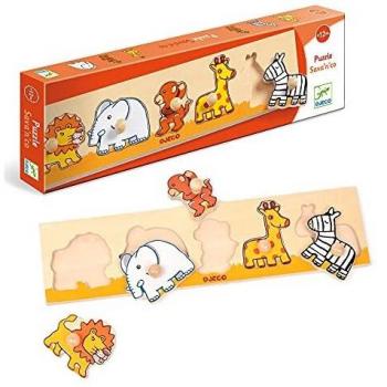 DJECO Interlocking Animal Jigsaw Puzzle