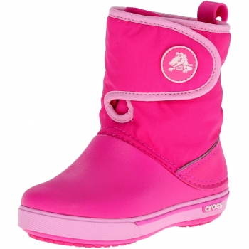 Crocs Crocband II.5 Gust, Unisex-Child Boots, Pink (Neon Magenta/Carnation), 8 UK Child