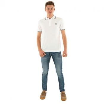 S Size White Fred Perry Men's Polo