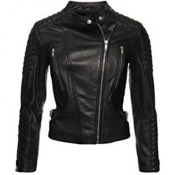 Chaqueta Superdry Racer LS Essentials, Negro, Talla del fabricante: 10