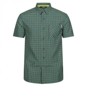 Camisa de hombre Regatta Kalambo VIII Verde Piquante