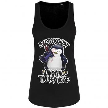 Floaty Talk Noise Penguin Vest – Women’s Black Edition
