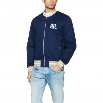 Pepe Jeans John, Chaqueta para Hombre, Azul, Grande
