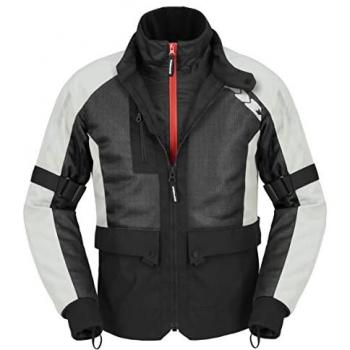 Veste moto SPIDI Net H2out – maille estival, doublure amovible – Sable pour hommes