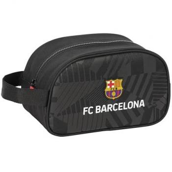 Neceser de Viaje F.C. Barcelona Black con Asa 26 x 15 x 12 cm
