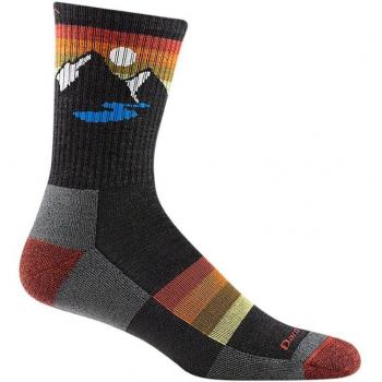 Darn Tough Charcoal Micro Crew Hiking Sock for Men