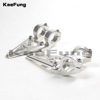 Headlight Bracket Adapter Clamp CNC Aluminum for Honda Yamaha Kawasaki Monkey Bike