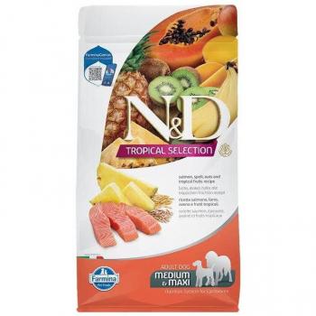 N&D DOG TROPICAL SALMON AD. MED/MAX 10KG