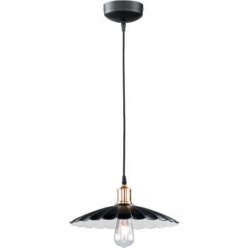 Esszimmer‑Lampe „Pendellook“ – Wohnzimmer, schwarz mit goldenen Akzenten