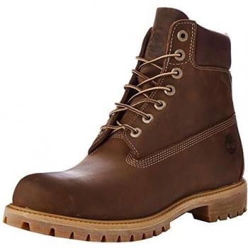 Men's Timberland 10 US Brown Premium Lace-Up Boot – 6”
