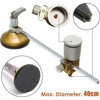 1pc Suction Cup Glass Cutter for Bottles and Windows