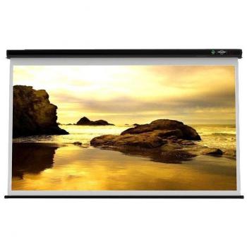 Sopar Man Slim Proiettore Schermo 200x150cm, Bianco/Nero, Formato 4:3