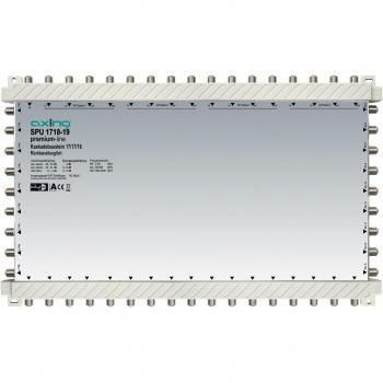 Axing 1718‑19 MultiSwitch für 4 Satelliten und 18 Empfänger
