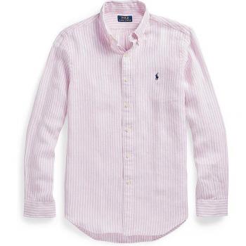 Camisa de Hombre Lino Rosa Custom Fit XL – Polo Ralph Lauren