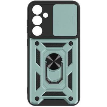 Cover Scorrevole Verde Avizare per Samsung Galaxy S23 FE – Anello supporto copri fotocamera