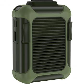 CoolGear CampFan 4000 – Ventilateur portable, faible bruit, batterie intégrée, USB