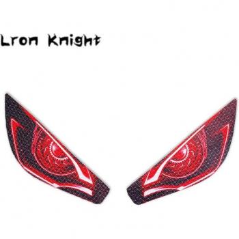 KYMCO XCITING 400 S400 Motorcycle 3D Headlight Guard Stickers